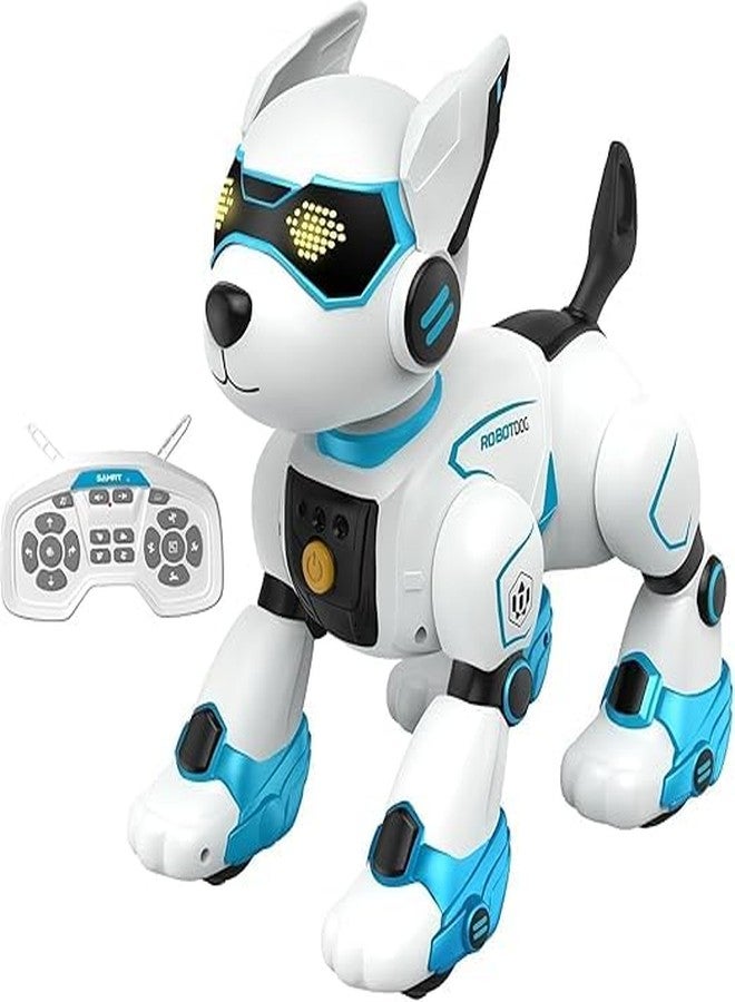 VIKINGS Smart Robots Dog Toy for Kids, Programmable Interactive RC Robotic Pets with Voice Control and Touch Sensory, Imitates Animals Music Dancing, Present for Kids (Smart Robots Dog) Multicolor - Image 1